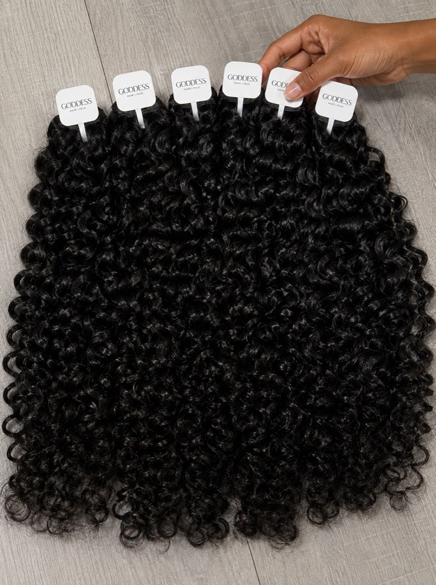 Raw Deep Curly — Weft